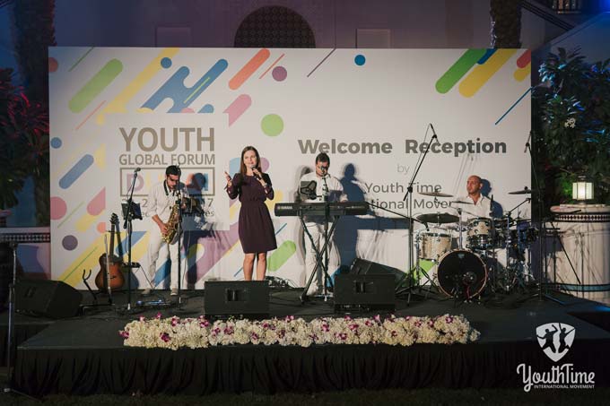 The opening ceremony of Youth Global Forum 2017